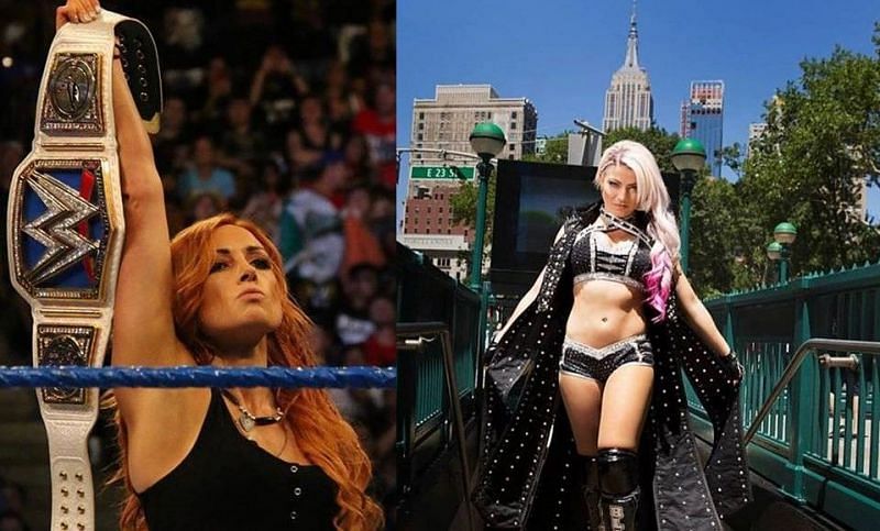 Alexa Bliss defeated Becky Lynch at TLC 2016 to win her first WWE Women's title